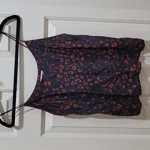 NINE WEST Layering Leopard Print Cami size S